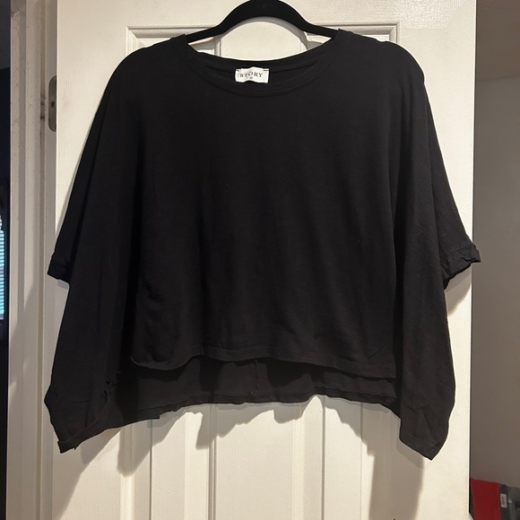 STORY oversized crop top tee - Picture 1 of 7
